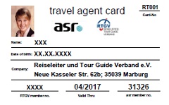 travel industry card rabatte